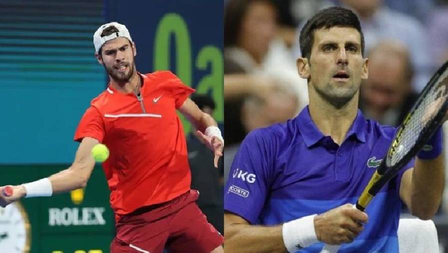 tay vợt djokovic Lịch thi đấu tennis hôm nay 23/2: Dubai Championships - Djokovic vs Khachanov