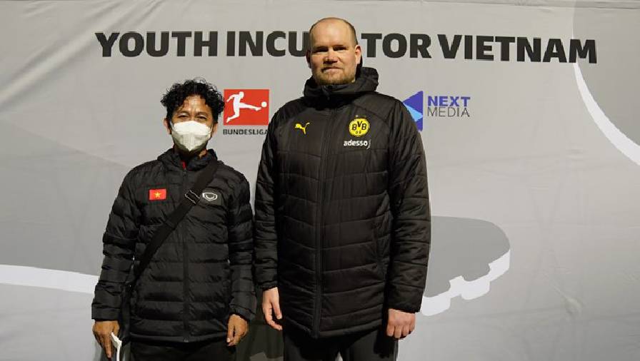 u17 vn vs u16 dortmund HLV U16 Borussia Dortmund: Cầu thủ Việt Nam nhanh nhẹn, tấn công mạnh mẽ