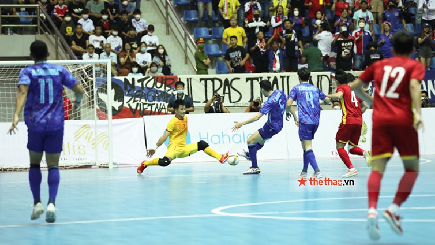ĐT Việt Nam có thể tái ngộ Thái Lan tại giải Futsal châu Á 2022