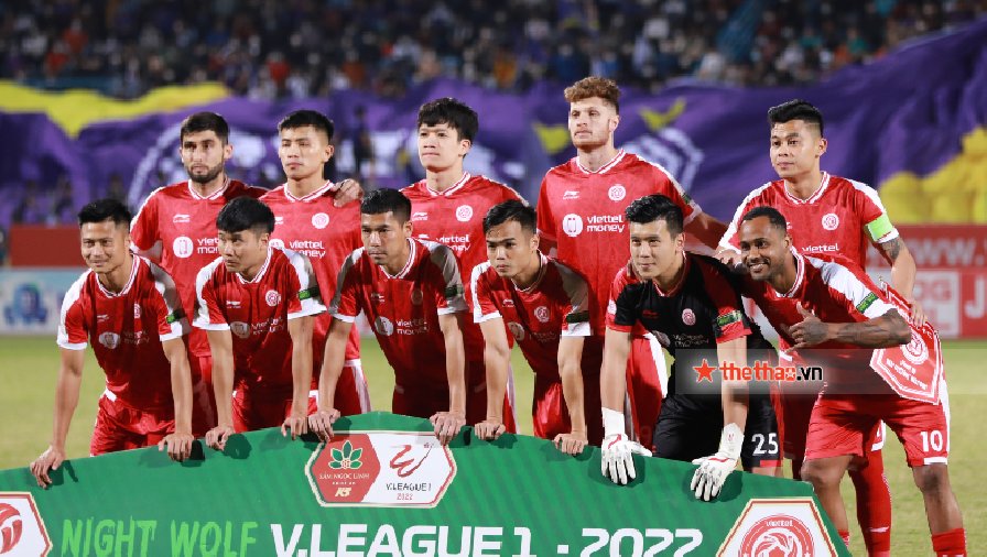 lich thi dau bong da viettel Lịch thi đấu Viettel tại lượt về V.League 2022