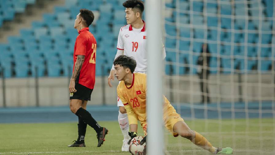 đặng tuấn hưng cầu thủ AFC ca ngợi thủ môn Tuấn Hưng trong chiến thắng của U23 Việt Nam trước Timor Leste