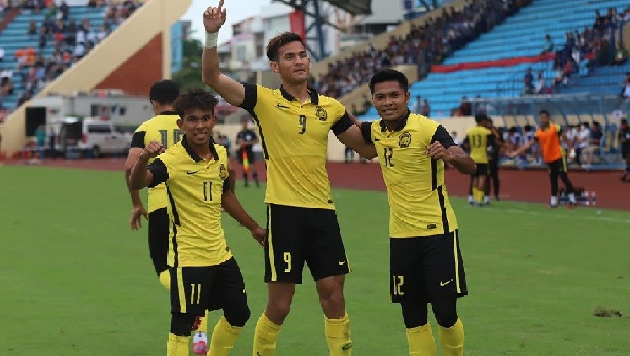 Malaysia giữ nguyên đội hình ở SEA Games 31 dự VCK U23 châu Á 2022