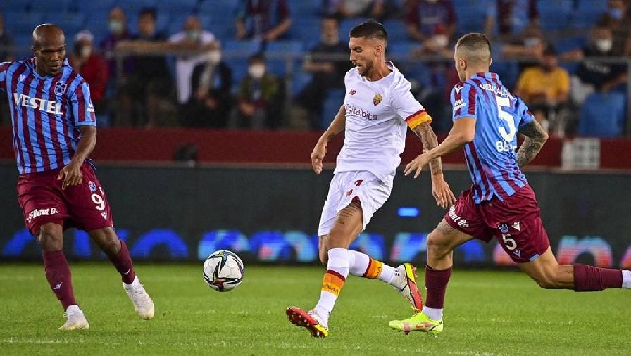 kết quả roma Kết quả bóng đá Roma vs Trabzonspor, 0h00 ngày 27/8