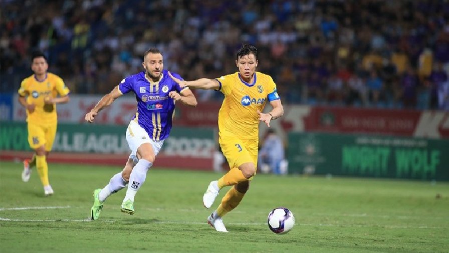 kq bóng đá vl Kết quả SLNA vs Hà Nội vòng 14 V.League 2022: Bất phân thắng bại