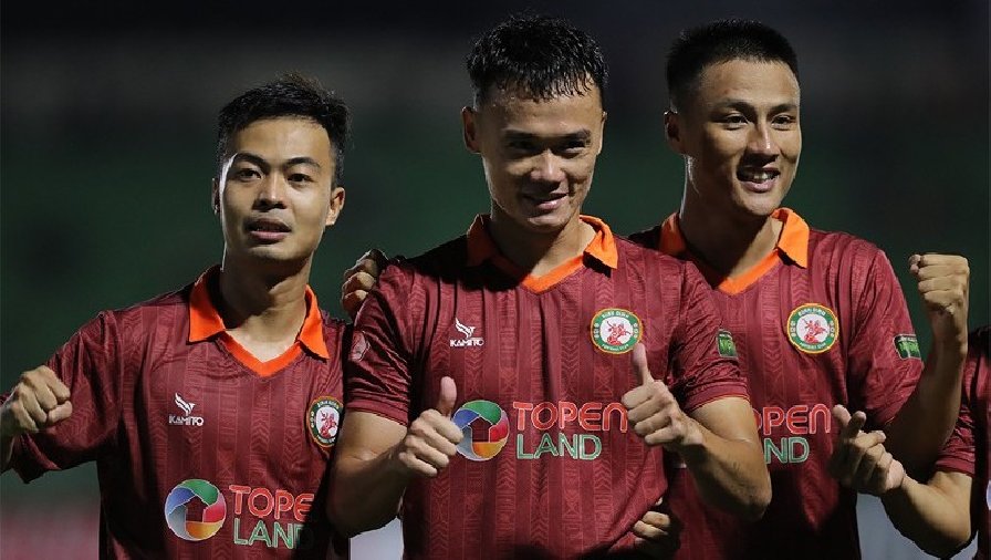 bảng xếp hạng nhà vua Bảng xếp hạng V.League 2022 sau vòng 14: Bình Định, Viettel đe dọa Hà Nội