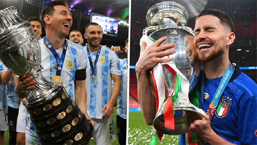 ý vs argentina Siêu kinh điển liên lục địa Italia - Argentina diễn ra tháng 6/2022