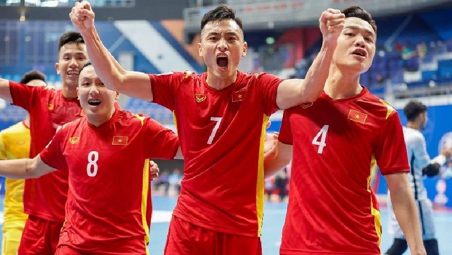 Bảng xếp hạng giải Futsal châu Á 2022: Việt Nam đứng thứ mấy?