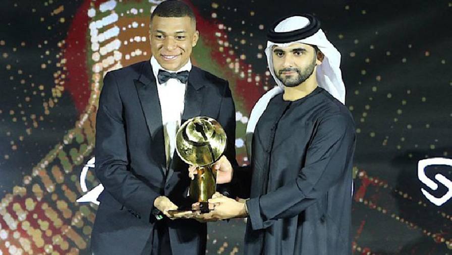 qbv dubai Mbappe vượt Ronaldo, Messi giành Quả bóng vàng Dubai 2021