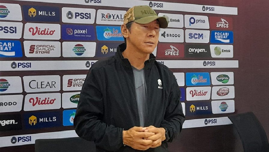 HLV Shin Tae Yong: Indonesia sẽ không thi đấu thêm trận nào trước AFF Cup 2022