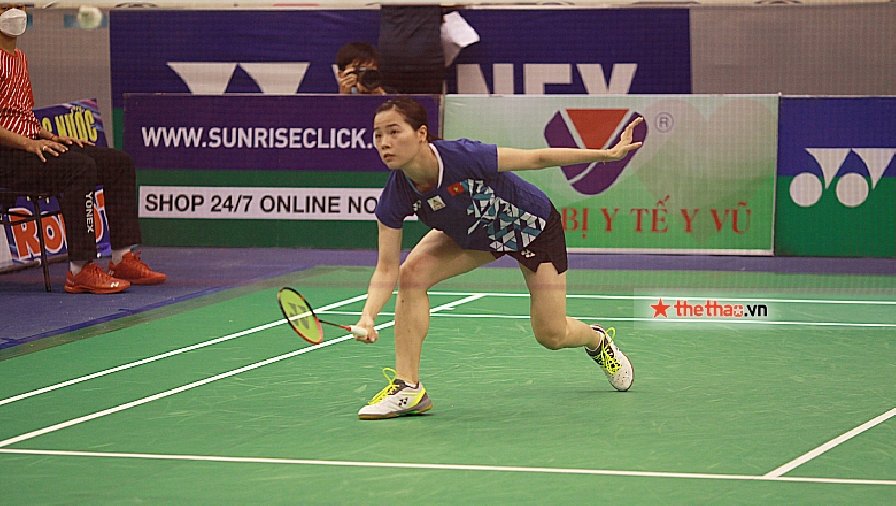 Kết quả cầu lông Việt Nam Mở rộng hôm nay 29/9: 4 tay vợt nữ chủ nhà vào tứ kết