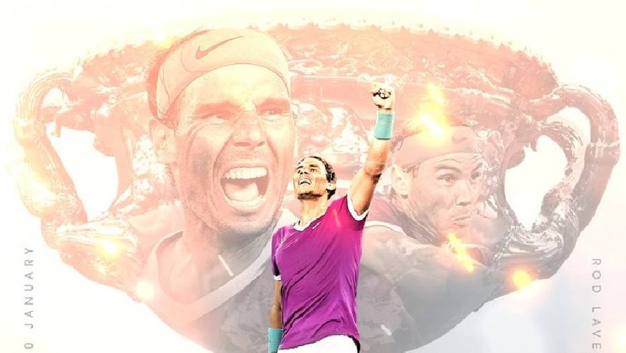 chung kết tennis úc 2021 Nadal ngược dòng không tưởng trước Medvedev, vô địch Úc Mở rộng 2022