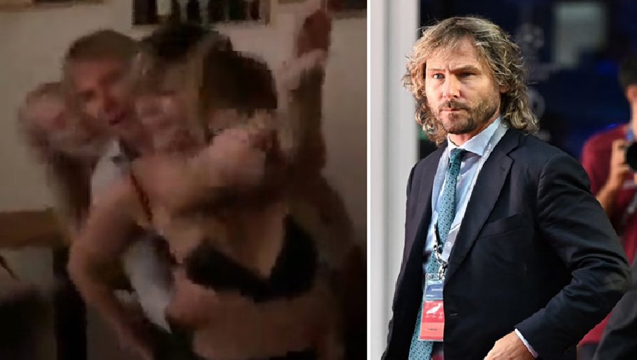 lien hon cung tong tai xau xa Phó chủ tịch Juventus lộ clip thác loạn với 3 cô gái ăn mặc hở hang