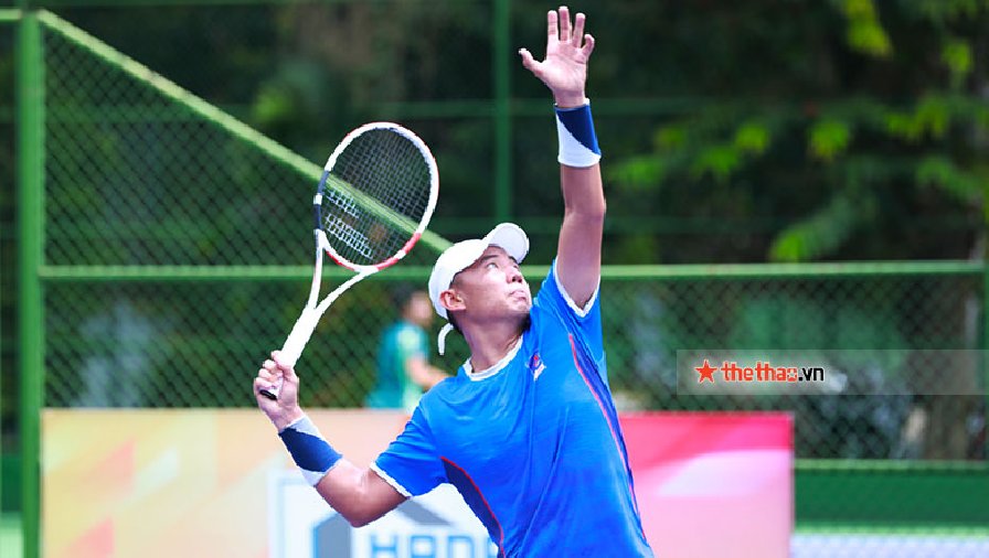 Kết quả M25 Tây Ninh 2022: Lý Hoàng Nam loại tay vợt Nhật Bản ở Tứ kết