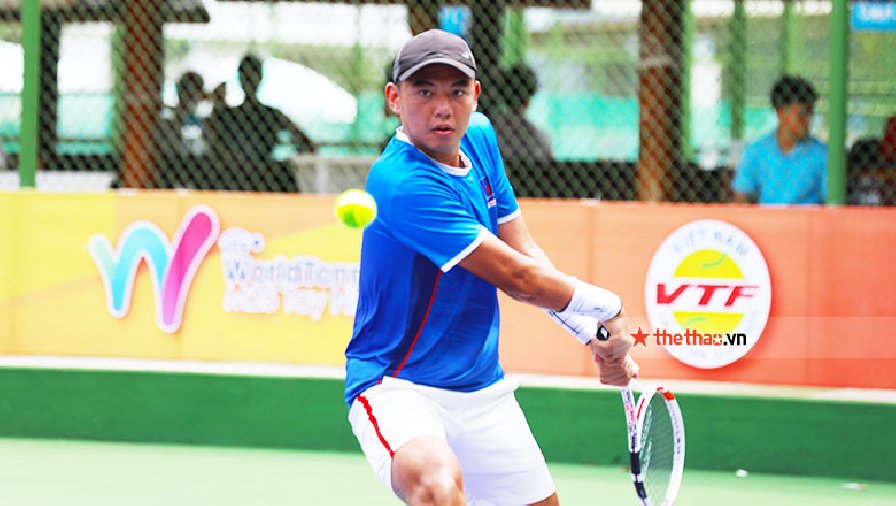 Tứ kết M25 Tây Ninh (Tuần 1): Lý Hoàng Nam chạm trán tay vợt Nhật Bản