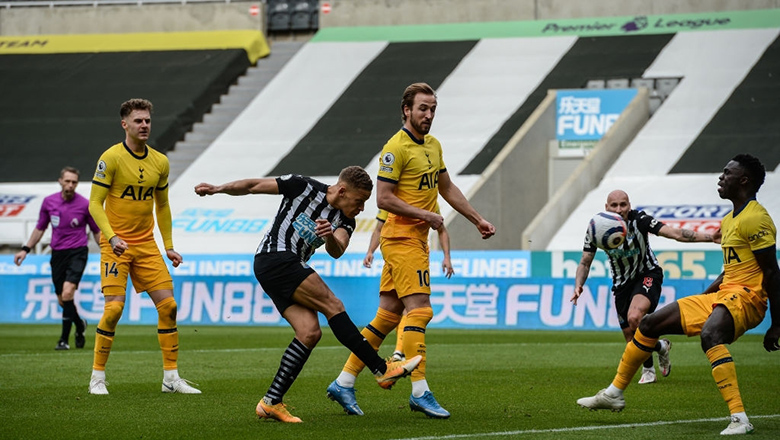 Kết quả Newcastle vs Tottenham