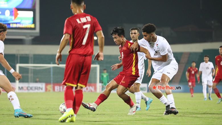 Kết quả U20 Việt Nam vs U20 Palestine: Hàng công vô duyên, trận hòa