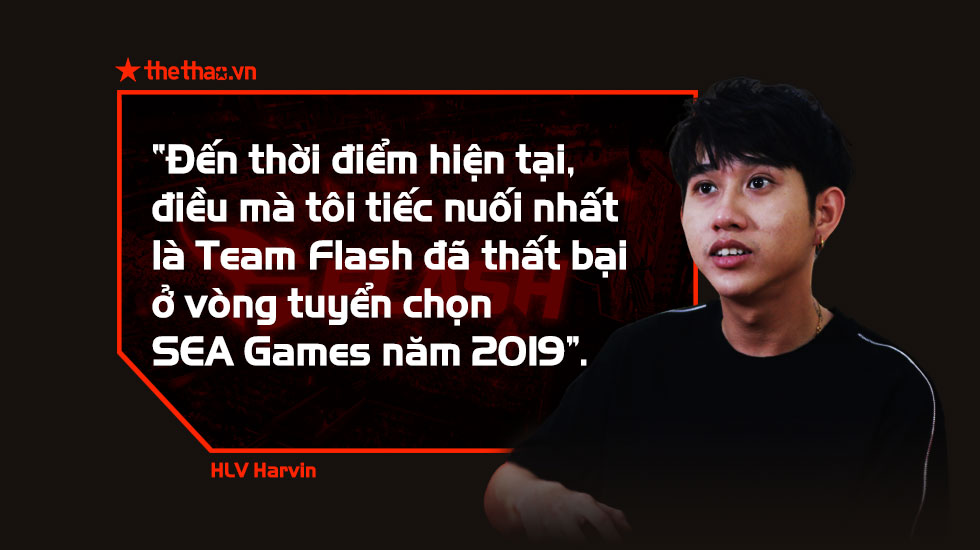 HLV Harvin: 'Tôi không hối tiếc khi rời Team Flash, nhưng nếu họ cần...'.