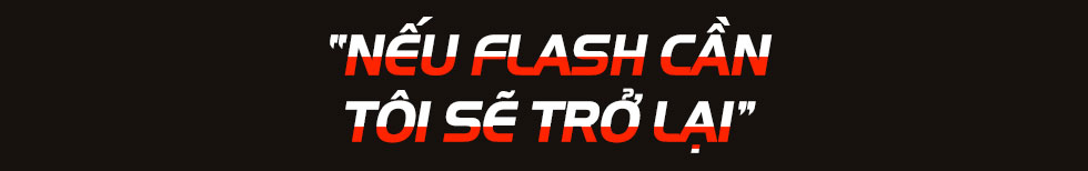 HLV Harvin: 'Tôi không hối tiếc khi rời Team Flash, nhưng nếu họ cần...'.