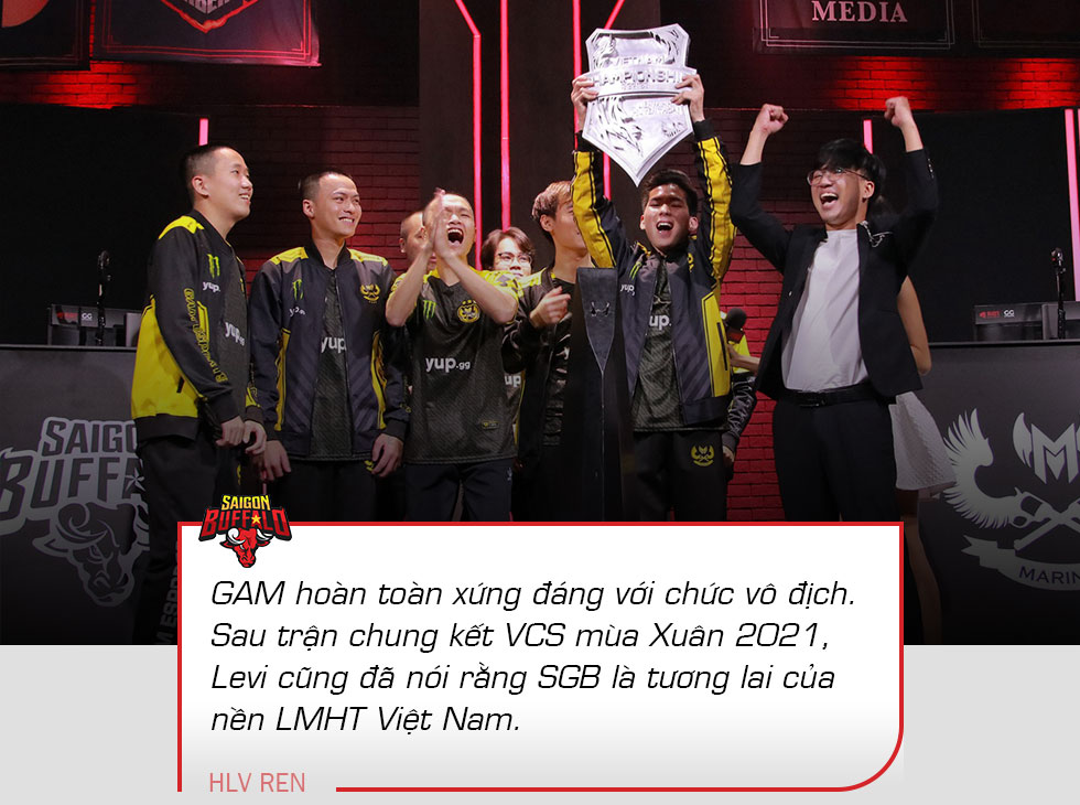 HLV Ren: ‘Levi nói với tôi rằng Saigon Buffalo là tương lai của LMHT Việt Nam’