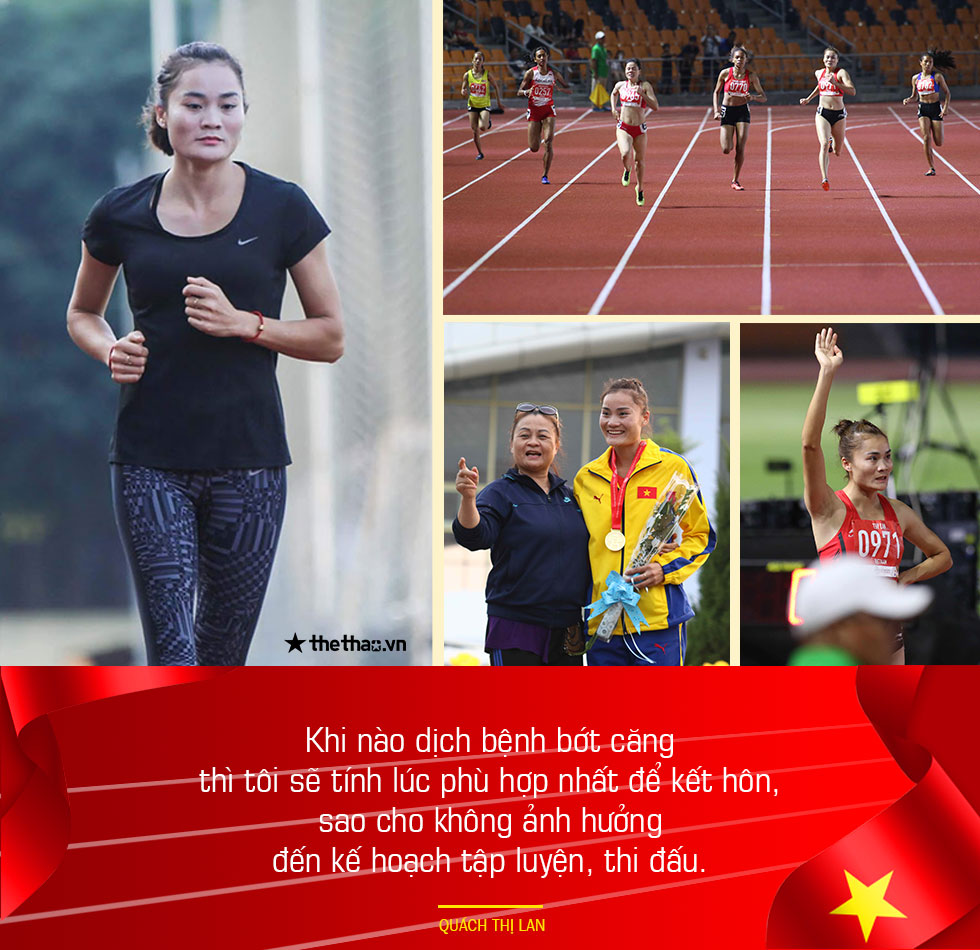 'Nữ hoàng điền kinh' Quách Thị Lan: Được đến Olympic Tokyo và cầm cờ cho đoàn Việt Nam là vinh dự đời tôi