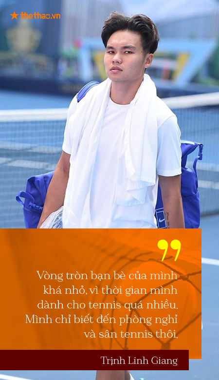 Trịnh Linh Giang: Tôi từng muốn nghỉ thi đấu tennis để đi học đại học